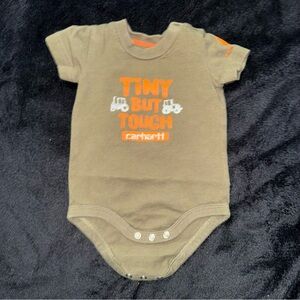 Carhartt Kids Brown One Piece baby